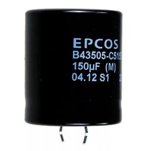 B43505C5157M, конденсатор электролитический 150мкФ 450В 105гр 30*35