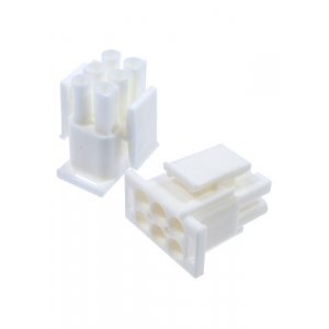 350715-1, UMNL вилка на плату 2х3 контакта 6.35мм