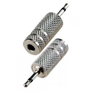 2-005, переходник 2.5мм штекер моно - 3.5мм гнездо моно металл