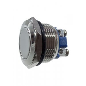 L-KLS7-PBS-014D, кнопка металл OFF-(ON) 250В 2А D=22мм винтовые клеммы