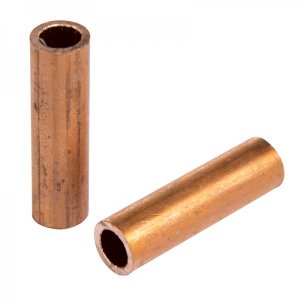 Гильза кабельная ГМ 25-8 (25мм² - Ø8мм) (в упак.100шт)  REXANT