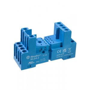 94.84.2SMA, Розетка с винтовыми клеммами (с зажимной клетью) для реле 55.32, 55.34, таймера 85.02, 8