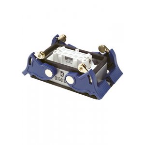 EBM10PM44, Розетка низкая, 4-фиксатора, для панели 10 полюсов, 16А