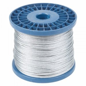 Трос стальной DIN 3055 (6x7) М2 (бобина 200 м)  (аналог 09-5525)