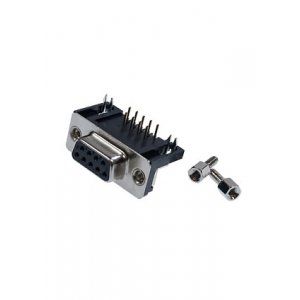 DRB-9FB, гнездо D-SUB 9 pin на плату угл. 9.4мм (L-KLS1-515-09-F-B-WS)