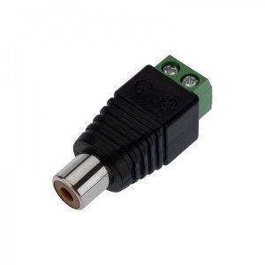 РАЗЪЁМ  гн  RCA  с клеммной колодкой  (блистер)  REXANT