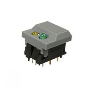 MP86B2G32H-G, кнопка без фиксации с 2-мя светодиодами 24В 12mА (SP86-B2-9-2/3)