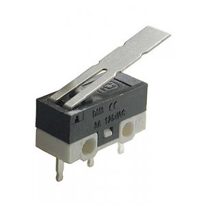 DM3-03P-25G-G-G, микропереключатель с лапкой 125В 3A