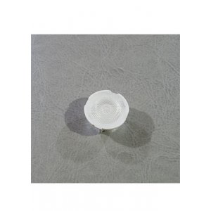 S01.01.02.063_SG-D23.22-1-60, линза одиночная 23.22мм, 60 градусов, для 3535, PMMA, полупрозрачная,