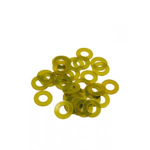 Шайба изол. М4.0 (50шт.), стеклотекст., S=0.50мм, D внеш.=9.00мм