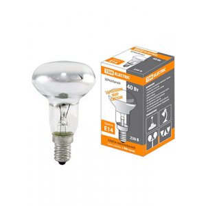 SQ0332-0028, Лампа накаливания зеркальная R50 60Вт 230В Е14