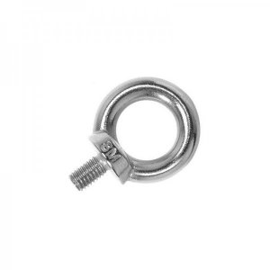 Рым-болт DIN 580, М10 (таблица характеристик на фото)