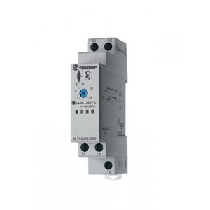 80.11.0.240.0000, Модульный таймер 1-функциональный (AI); питание 24 240В АС/DC; 1CO 16A; ширина 17.