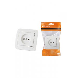 SQ1804-0007, Розетка 2П 10А белая "Валдай"