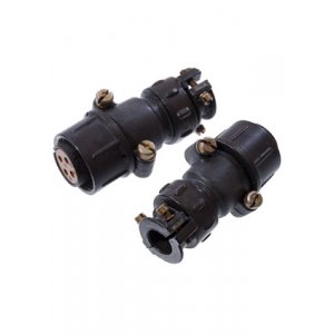 ШР20П4НШ4, розетка с неэкран.патрубком на кабель (15-17г)(приемка ОТК)