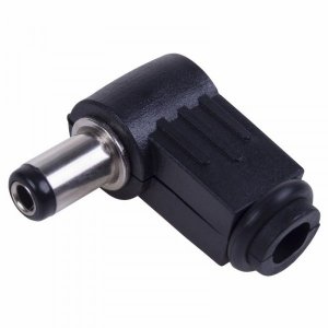 РАЗЪЁМ питания штекер 2,5х5,5x10 мм угловой REXANT (предлагаем 14-0326)