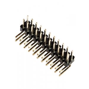 PLD2-22R, штыревой разъем шаг 2мм угловой
