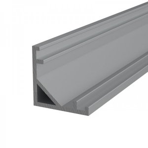 Профиль угловой алюминиевый 1616-2 REXANT, 2 метра
