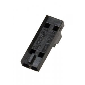 104257-1, 02 MTE RCPT HSG SR LATCH .100 розет на кабель 2 контакта шаг 2,54мм AMPMODU