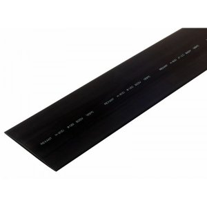 Термоусадка 120,0 / 60,0 мм, черная (упак. 10 шт. по 1 м)  REXANT