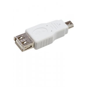 18-1175, Переходник гнездо USB-A (Female)-штекер miniUSB (Male)