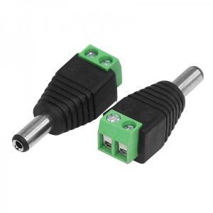 РАЗЪЁМ  питания штекер  2.1х5.5  с клеммной колодкой  PROCONNECT