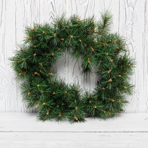 Еловый венок Ø 45 см, леска