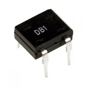 DB102, стеклянный пассивированный выпрямительный диодный мост, 100В, 1А [DB] = DB102BP  MCC