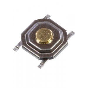KAN0542-0155B-14, кнопка тактовая SMD 5.2х5.2мм h 1.5мм (IT-1187-160GM-G SWT-41)