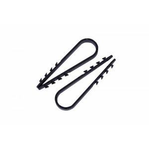 Дюбель-хомут нейлоновый 19-25 мм, черный (упак. 100 шт)  PROconnect