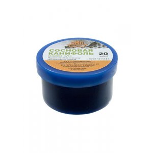 КАНИФОЛЬ "А" В БАНКЕ (СОСНОВАЯ)  20г