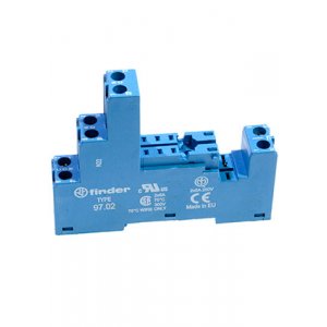 97.02SPA, Розетка с винтовыми клеммами (с зажимной клетью) для реле 46.52; применяются модули 86.30,