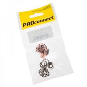 Выключатель для настенного светильника с цепочкой 270 мм,  silver  PROCONNECT Индивидуальная упаковка 1 шт.