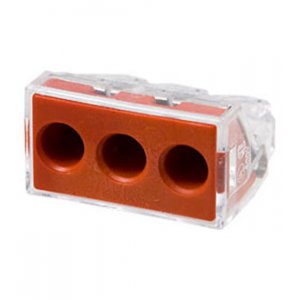 773-173, 3-провод клемма с плоскопруж зажимом сеч14,2*25,6