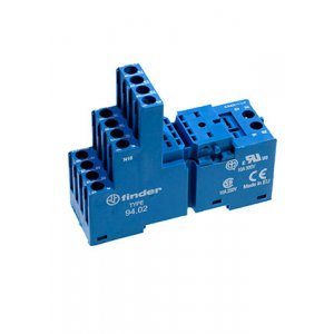 94.02SMA, Розетка с винтовыми клеммами (с зажимной клетью) для реле 55.32, таймера 85.02; применяютс