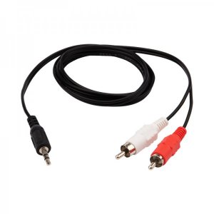 Шнур СМАРТКИП Стерео 3,5 мм - 2 RCA, 1.2 м (10 шт./уп.)