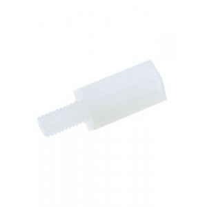 HTS-310, 10 MM  М3ПЛАСТИК ШЕСТИГР.СТОЙКА ДЛЯ П/ПЛАТ