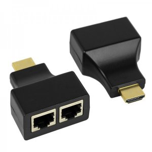 HDMI удлинитель по витой паре RJ-45(8P-8C)  REXANT