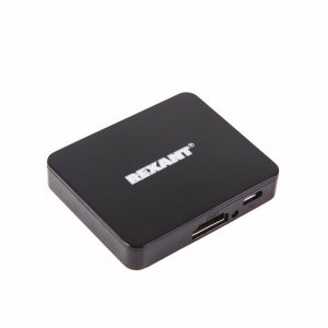 Делитель гнездо HDMI на 2 гнезда HDMI,  пластик  REXANT