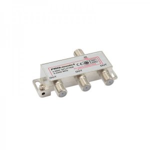 ДЕЛИТЕЛЬ  (FD-2515) ТВ  х 3 под F разъём 2500 СПУТНИК   PROCONNECT