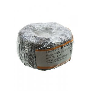 Припой ПОС61 ПРВ 0.5мм бухта 1 кг