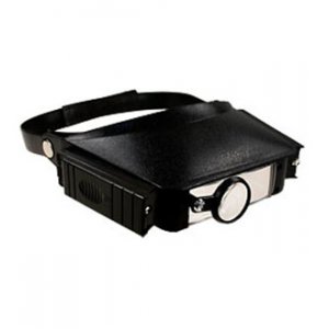 MG-81007(MP23II) ОЧКИ МОНТАЖ. С ПОДСВ.2 ЛАМП.1.8Х 2.3Х 3.7Х 4.8X, очки бинокулярные с подсветкой 1.8