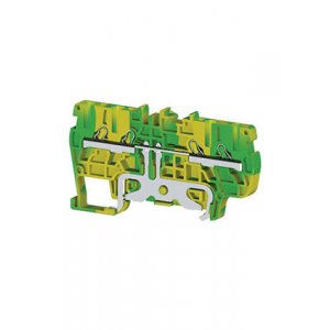 PYK2,5CT (земля), 336540 Клеммник пруж. быстрозажимной (Push in), 4-хвыводной, 2,5 мм.кв.