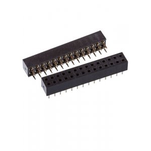 PBD2-28, гнездо на плату шаг 2.0мм 2x14 прям. (L-KLS1-208B-4.3-2-28-S)