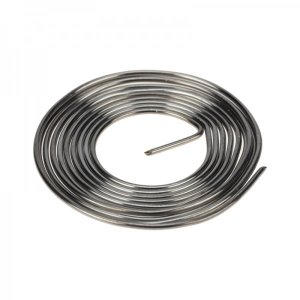 Припой с канифолью REXANT, 1 м, Ø1.0 мм, (олово 60%, свинец 40%), спираль, блистер