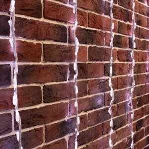 Умный ДОЖДЬ (занавес) 3x3 м (3 секции 1x3 м), 12 нитей (3 секции x 4 нити), 672 (56x12) LED БЕЛЫЕ, 24В, соединяется