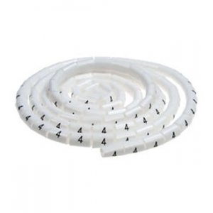 OM-5.5  "4", маркер на кабель .100шт 5.1 мм "4"