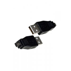 XYA052, USB-A вилка - miniUSB-A вилка 4pin переходник