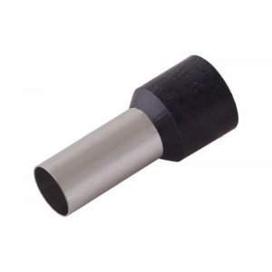 НАКОНЕЧНИК ШТЫРЕВОЙ ВТУЛОЧНЫЙ изолированный   F-16мм 25мм² (НШВи 25-16 / Е25-16) черный  REXANT