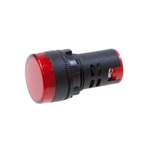 SQ0702-0016, Лампа AD-22DS(LED)матрица d22мм красный 12В AC/DC